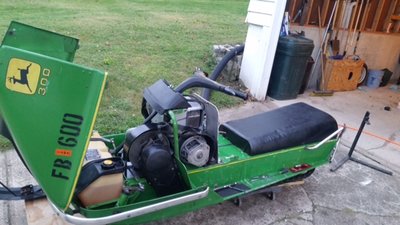 Deere Snowmobile Almost done.JPG