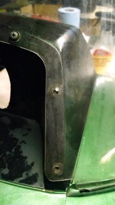 Original JD Windshield in a JD Glass Hood