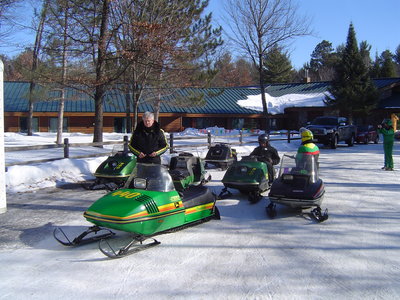 Getting ready to leave the Whitetail Friday morning