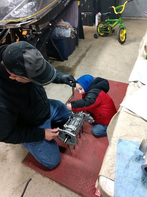 Race Mechanic in Training