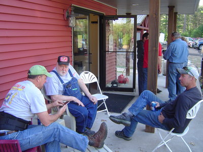 Brock Weber, Matt Gabler, and Kenny AKA &quot;Grumpy&quot; Heins.