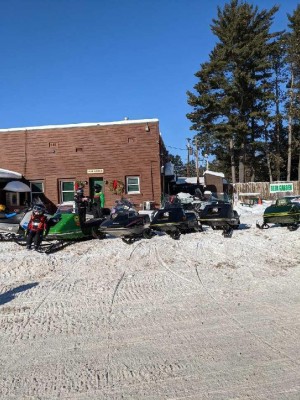 The lineup at Sayner Pub.