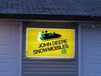 Jun-14-12- JD Sled Sign on race shop 004.jpg