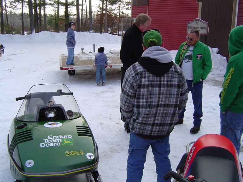 JRC in black on left, Don Amber in green on right.