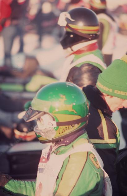 Jon's Helmet and Leathers