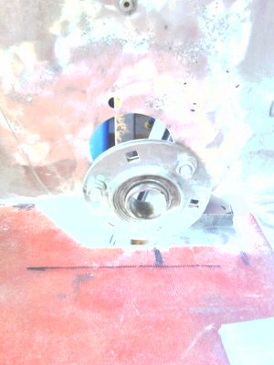 modified bearing placement in tunnel so 7-3/4" drivers can be used