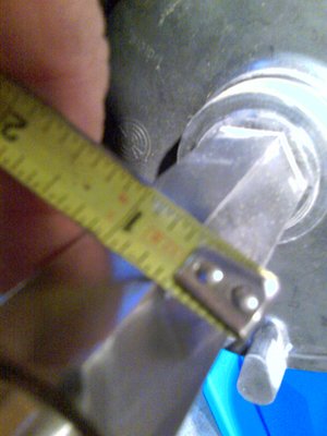 1-1/4" Titanium Hex shaft