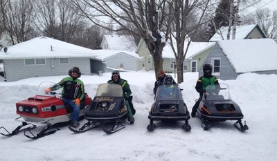 The restored Massey,black bandit Jdx-8 and the liquifire's